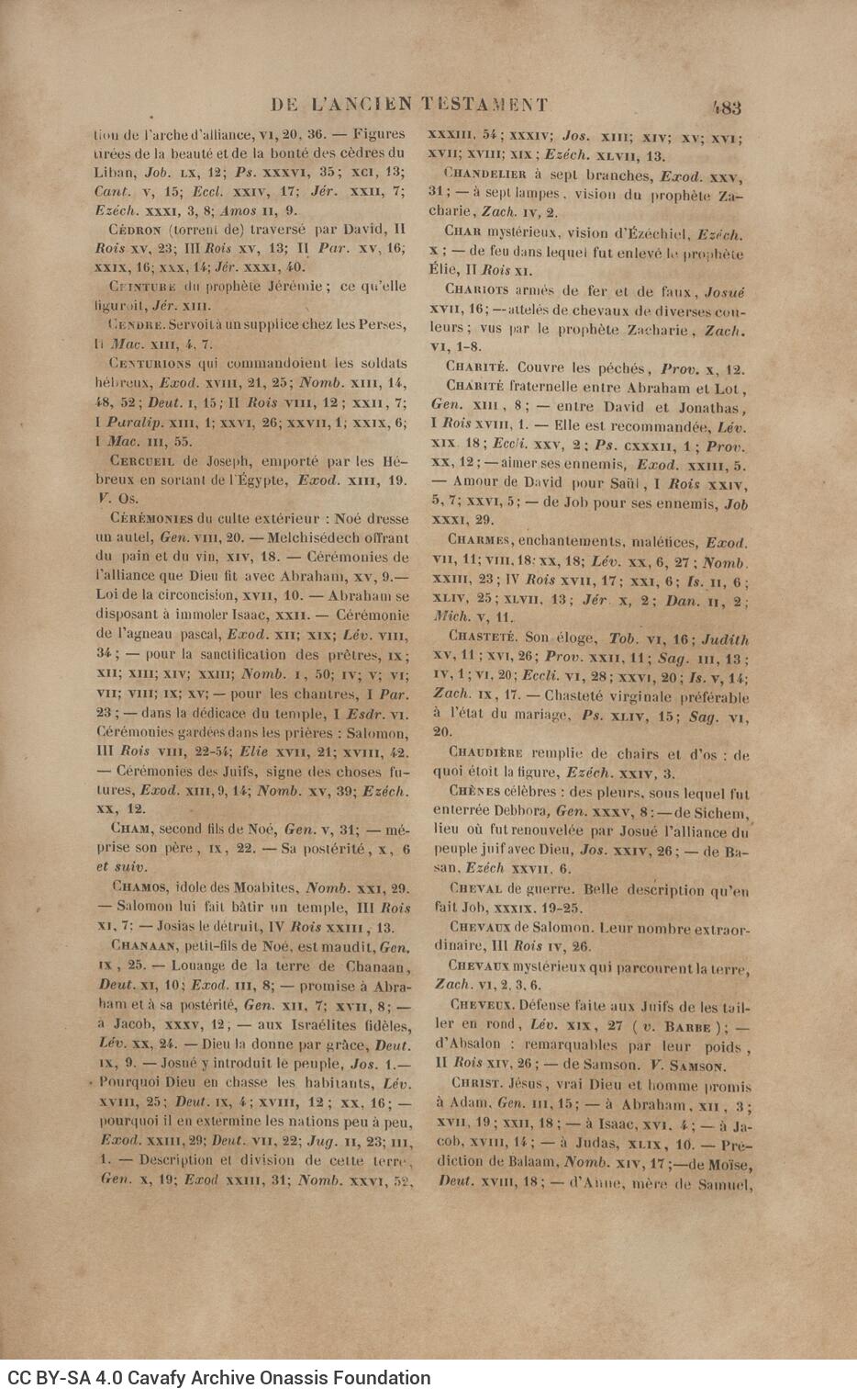 26 x 17 εκ. 10 σ. χ.α. + 523 σ. + 5 σ. χ.α., όπου στο φ. 2 κτητορική σφραγίδα CPC στο re